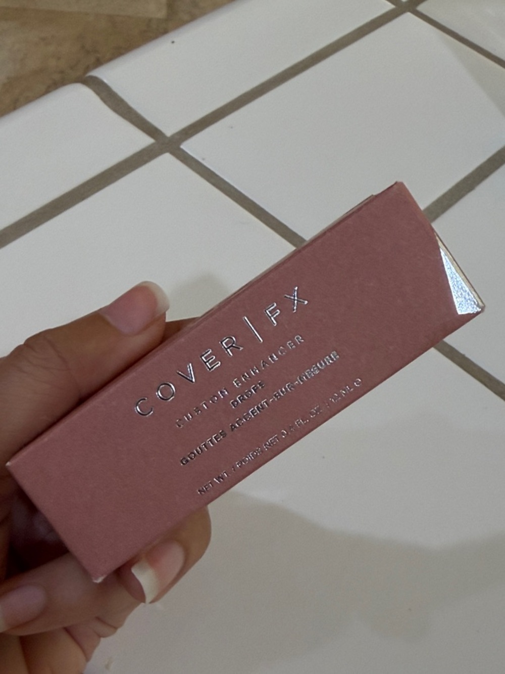 COVER FX Shimmer Enhancer Drop - Rose Pink